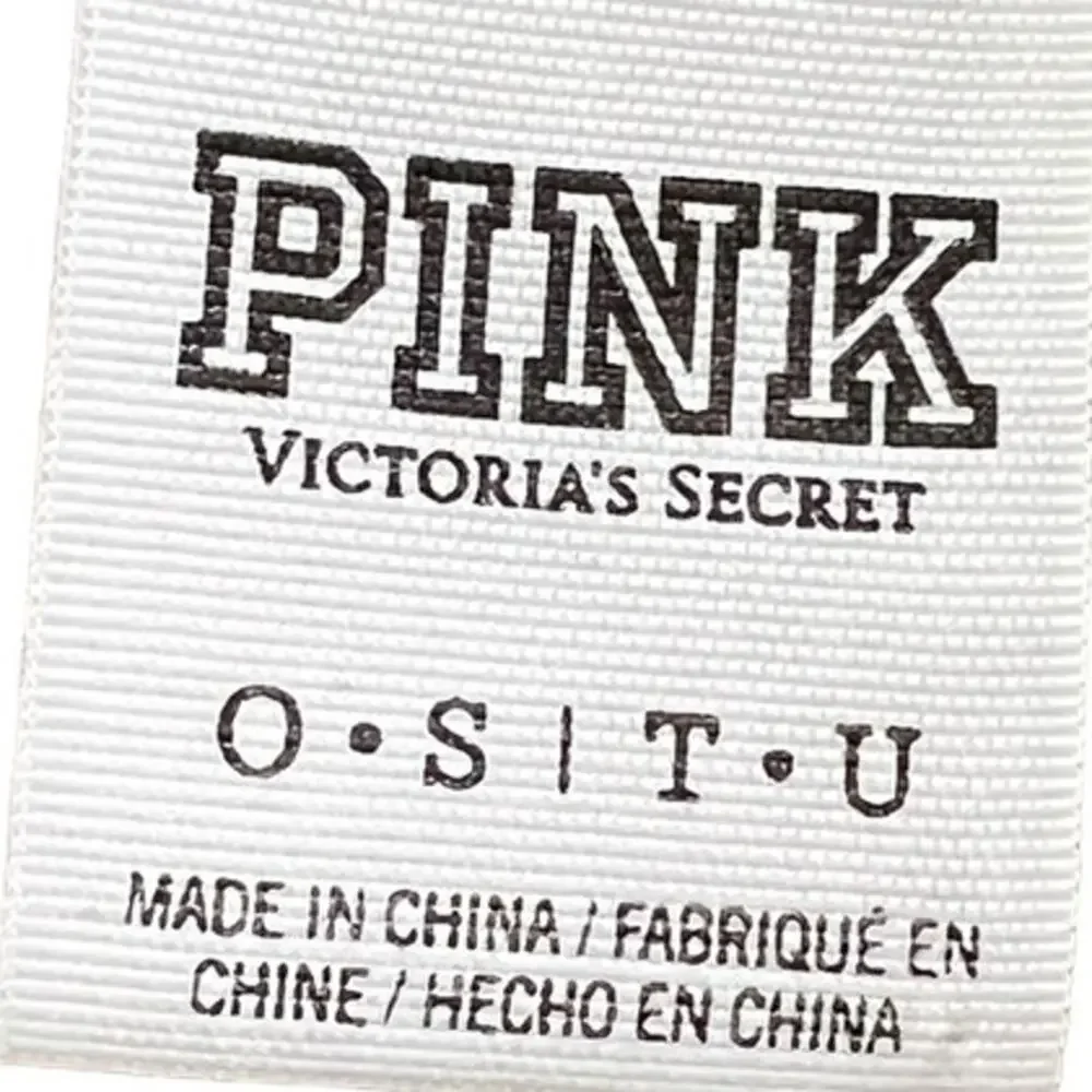 VICTORIA'S SECERT PINK Grey Logo Hat